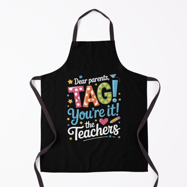 Item preview, Dear Parents Tag You're It Love Teachers Tie Dye Funny designed and sold by RsFilsingerArt.