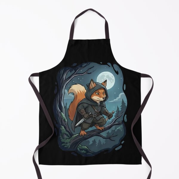 Item preview, Stealthy Fox Rogue Assassin Moonlit Forest designed and sold by k3rstman1.
