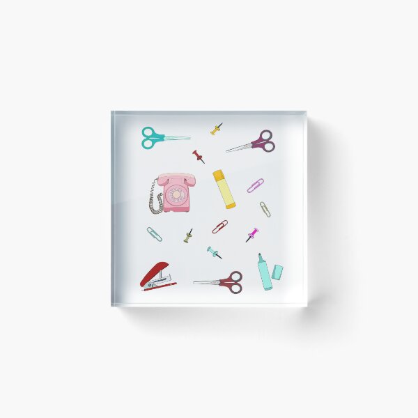 Item preview, School Stationary  multi-coloured clip art designed and sold by A Sweet  Fragrance Art.