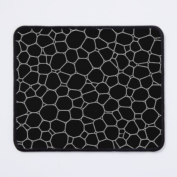 Item preview, Black & White Organic Texture designed and sold by LuxeFusionArt.