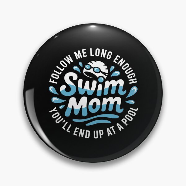 Item preview, Funny Swimmer Mom On Mother's Day Women's Black Swim Mom  designed and sold by RoyTill0Art.