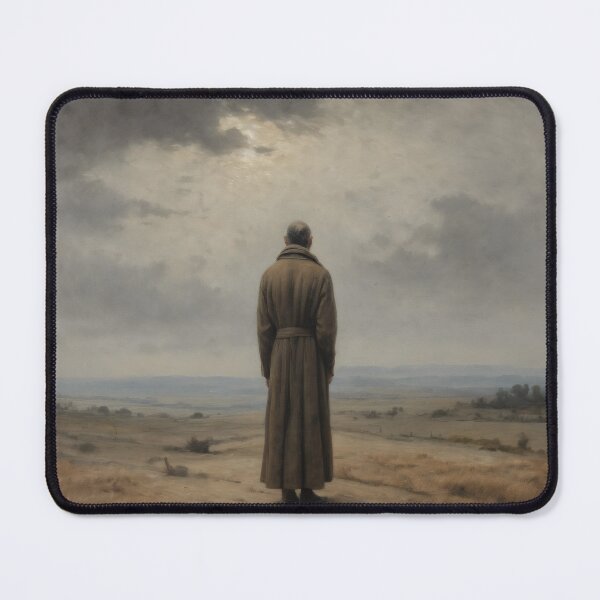 Item preview, Solitary Figure in Vast Landscape – Cinematic Fine Art designed and sold by Visualynx.