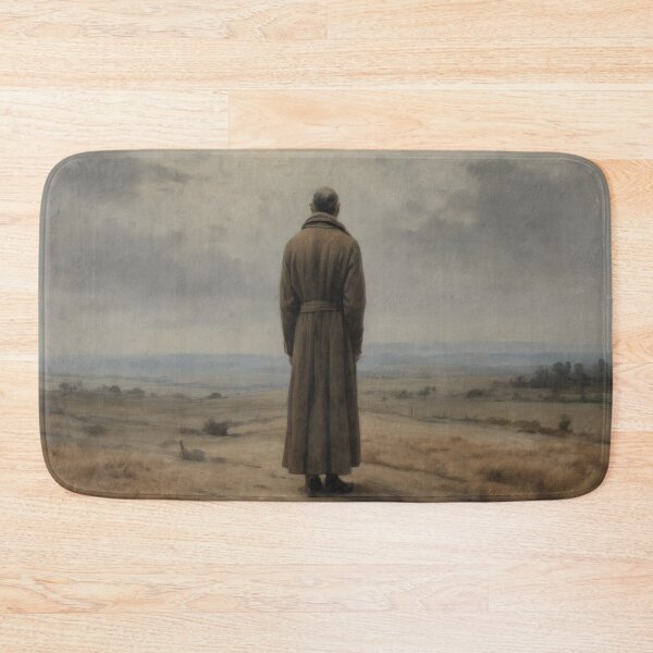 Item preview, Solitary Figure in Vast Landscape – Cinematic Fine Art designed and sold by Visualynx.