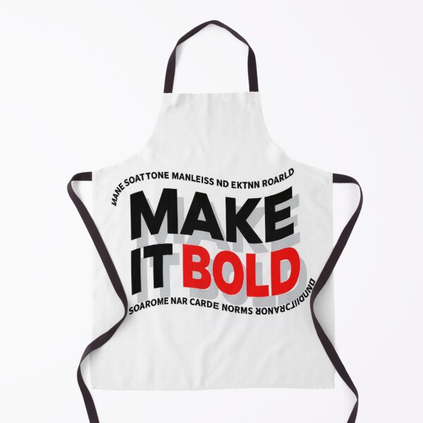 Item preview, Bold Warped Typography for Modern Apparel designed and sold by Wonderful Designs.