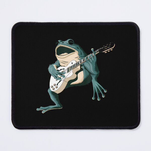 Item preview, Stuffed Animal Frog Playing Guitar Happy Frog designed and sold by arzateiosumn.