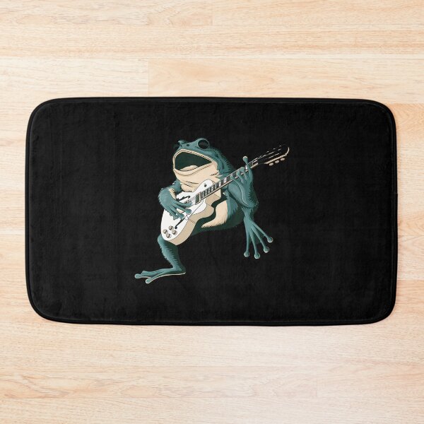 Item preview, Stuffed Animal Frog Playing Guitar Happy Frog designed and sold by arzateiosumn.