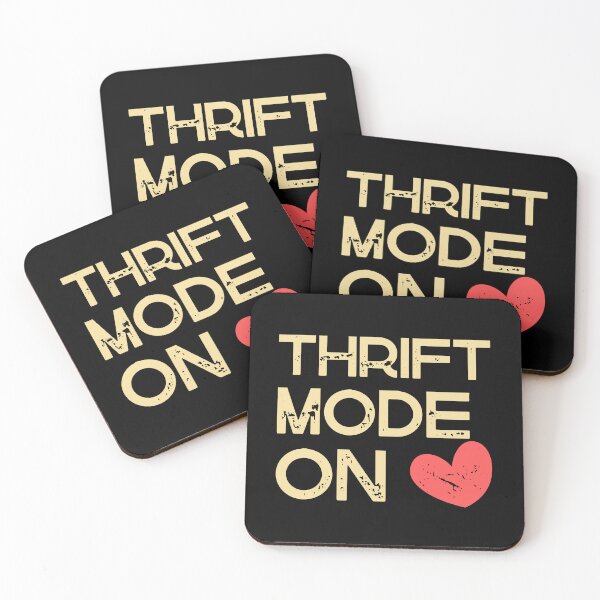 Item preview, Funny Thrifting Humor Thrift Mode On Retro Minimal Text Design designed and sold by Guess4best.