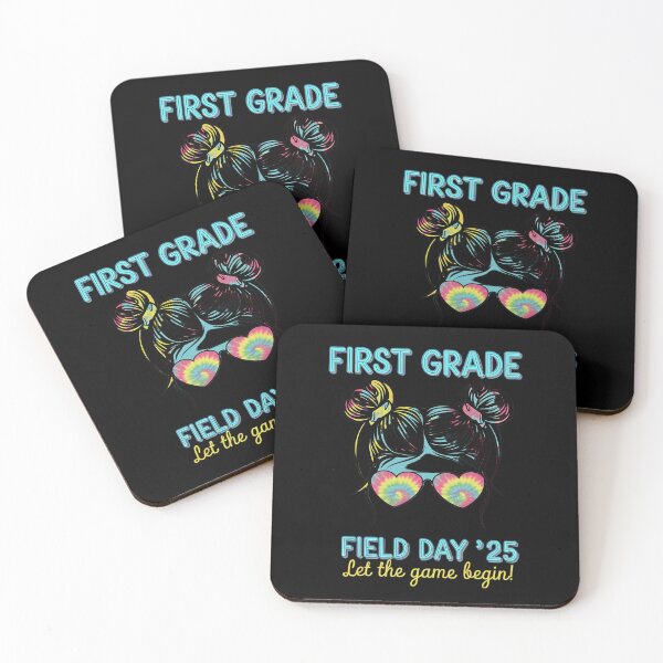 Item preview, First Grade Field Day 2025 Game Begin Messy Bun Teacher Kids designed and sold by RsFilsingerArt.
