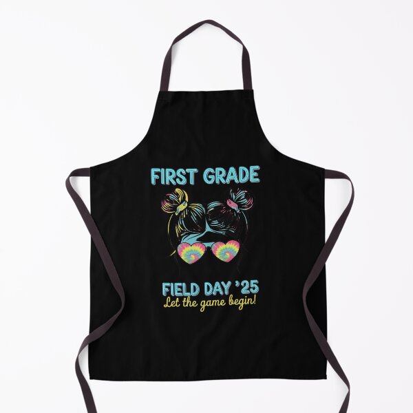 Item preview, First Grade Field Day 2025 Game Begin Messy Bun Teacher Kids designed and sold by RsFilsingerArt.