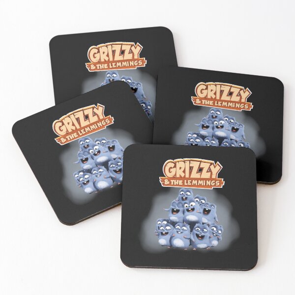 Item preview, Grizzy And The Lemmings Big Crowd designed and sold by thunderr299.