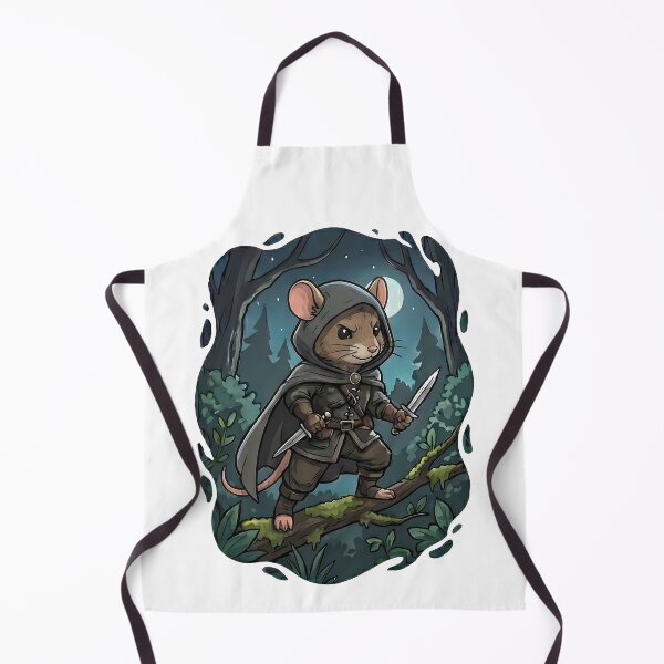 Item preview, Fantasy Mouse Rogue Assassin Forest Night designed and sold by k3rstman1.