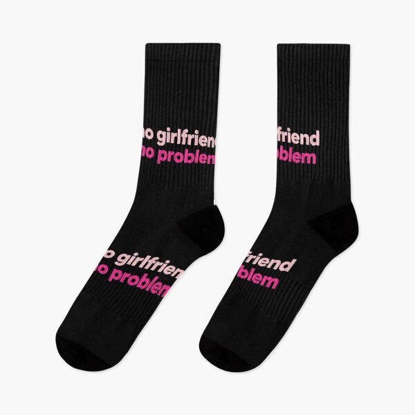 Item preview, No Girlfriend No Problem – Minimalist Bold Confidence Quote designed and sold by PixelVibe782.