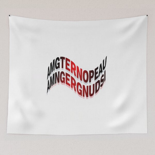 Item preview, Dynamic Warped Typography Statement Design designed and sold by Wonderful Designs.