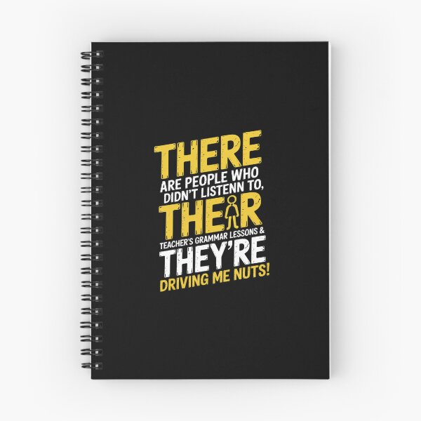 Item preview, Funny English Grammar Teacher Sarcastic There Their They're designed and sold by RsFilsingerArt.