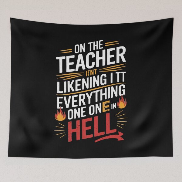 Item preview, Funny For Teacher Sarcastic Teaching designed and sold by RsFilsingerArt.