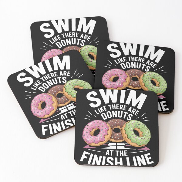 Item preview, Funny Swimming Donut Men Women Swimmer Sports Athlete 1  designed and sold by RoyTill0Art.