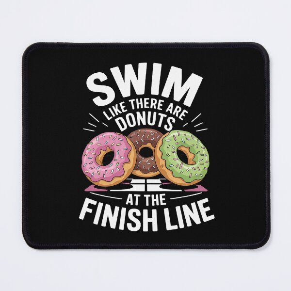 Item preview, Funny Swimming Donut Men Women Swimmer Sports Athlete 1 designed and sold by RoyTill0Art.