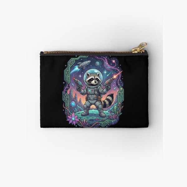 Item preview, Raccoon Astronaut Alien Planet Explorer Laser designed and sold by k3rstman1.
