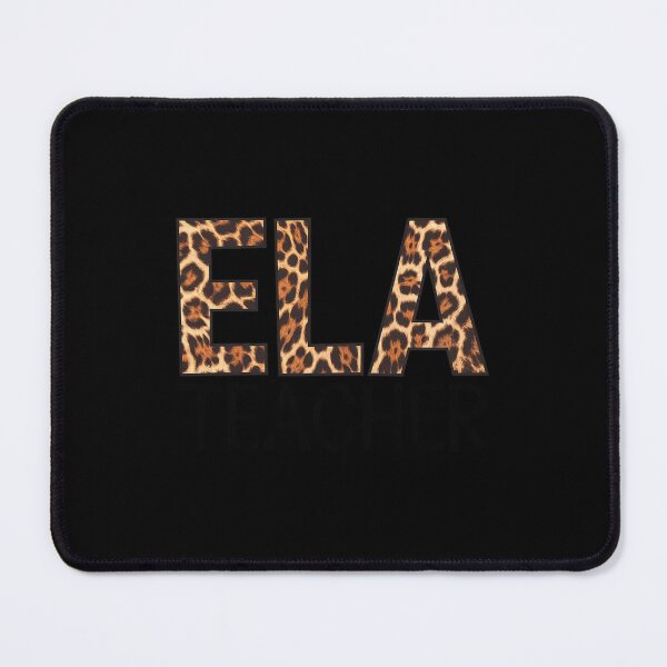 Item preview, Funny Sarcastic English Language Arts Teacher Leopard ELA designed and sold by RsFilsingerArt.