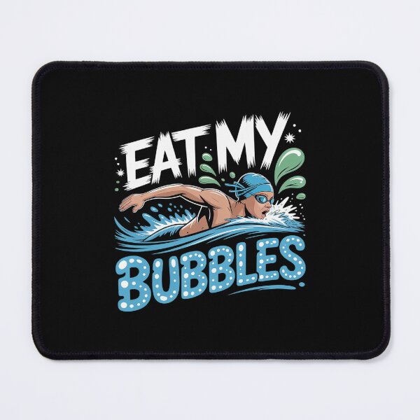 Item preview, Funny Swimming Float Eat My Bubbles  designed and sold by RoyTill0Art.