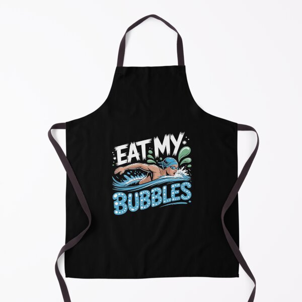 Item preview, Funny Swimming Float Eat My Bubbles  designed and sold by RoyTill0Art.