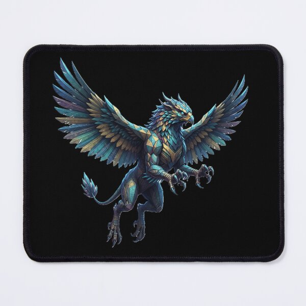 Item preview, Majestic Celestial Griffin: Intricate Geometric Fantasy Masterpiece designed and sold by MartinxMarie.