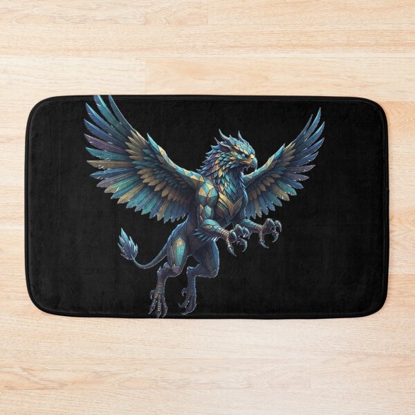 Item preview, Majestic Celestial Griffin: Intricate Geometric Fantasy Masterpiece designed and sold by MartinxMarie.