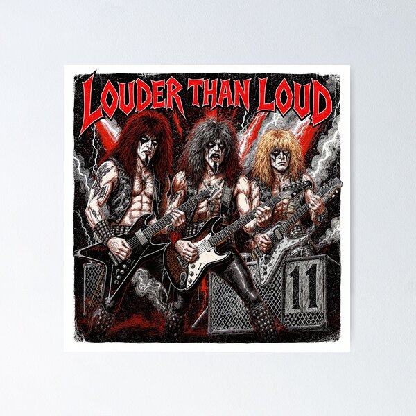 Item preview, Louder Than Loud – Rock Volume 11 Parody designed and sold by AENAcharms.