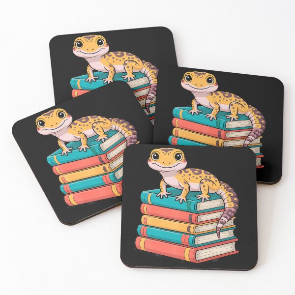 Item preview, Leopard Gecko Book Lover Reading designed and sold by arzateiosumn.