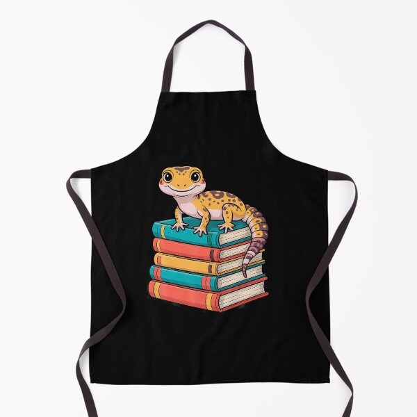 Item preview, Leopard Gecko Book Lover Reading designed and sold by arzateiosumn.