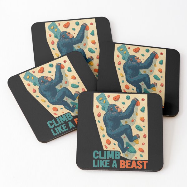 Item preview, Bouldering Gorilla Climbing Beast Monkey Gift designed and sold by Pineapple-Tree.