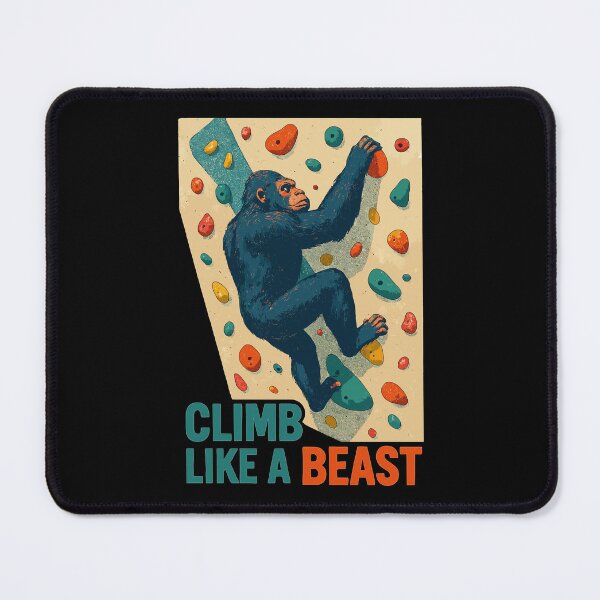 Item preview, Bouldering Gorilla Climbing Beast Monkey Gift designed and sold by Pineapple-Tree.