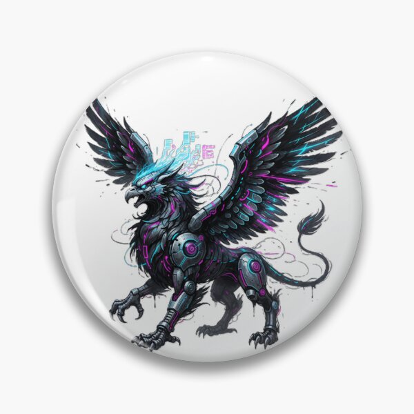 Item preview, Majestic Geometric Griffin: Mythical Stained Glass Masterpiece designed and sold by MartinxMarie.