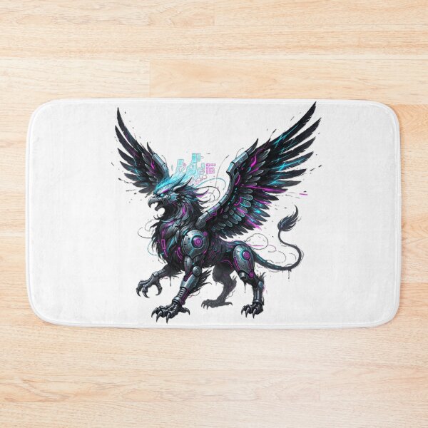 Item preview, Majestic Geometric Griffin: Mythical Stained Glass Masterpiece designed and sold by MartinxMarie.
