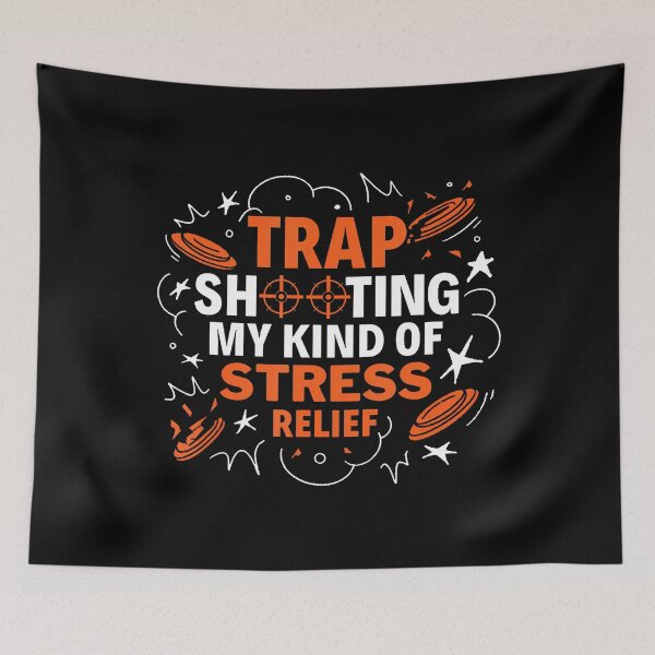 Item preview, Trap Shooting My Kind Of Stress Relief Trap Clay Shooting designed and sold by arzateiosumn.