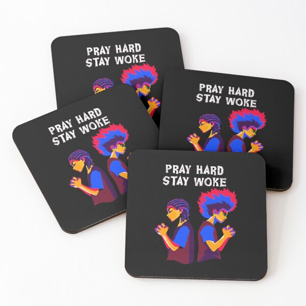Item preview, Pray Hard Stay Woke  designed and sold by Nasa125.