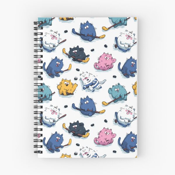 Item preview, Funny Ice Hockey Cat  – Playful Slipping Cats   | Cat Lover | Sport | Ice Hockey | Gift idea  designed and sold by VieUnique.