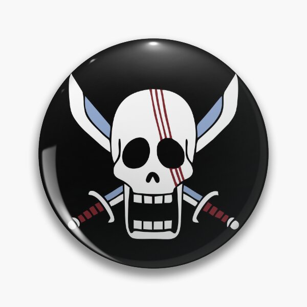 Item preview, shank red haired pirates jolly roger flag white designed and sold by jeriney.