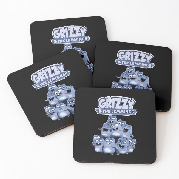 Item preview, Grizzy And The Lemmings Blue Crowd designed and sold by thunderr299.