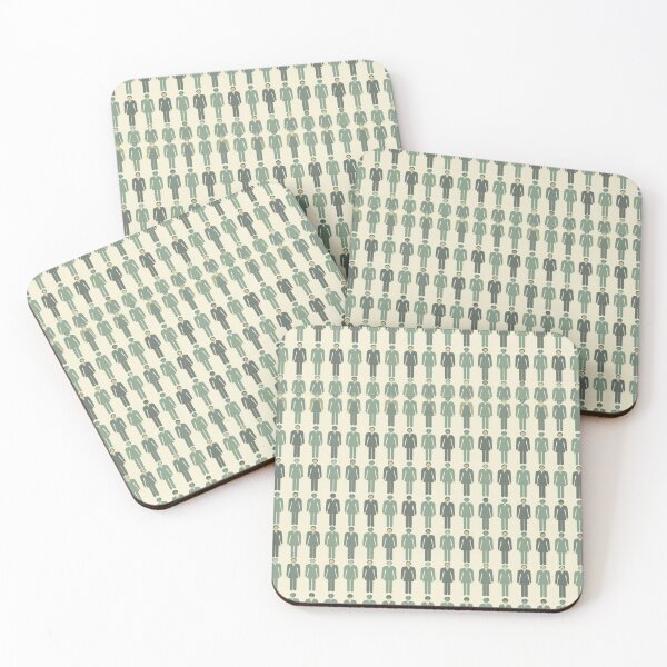 Item preview, The Modern Crowd - Minimalist People Pattern designed and sold by RDproject.