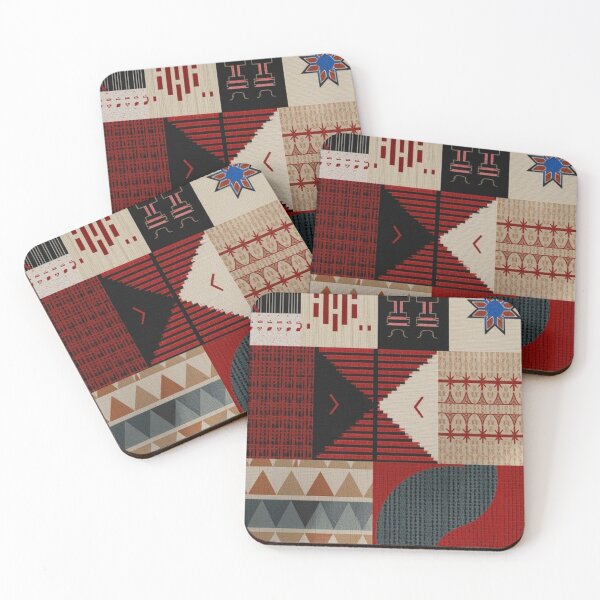 Item preview, Contemporary Folk Logo  Traditional Folk Motif Modernized designed and sold by TeutaDesings.