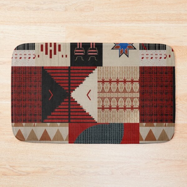 Item preview, Contemporary Folk Logo  Traditional Folk Motif Modernized designed and sold by TeutaDesings.