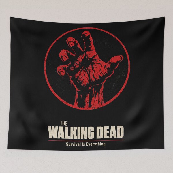 Item preview, The Walking Dead poster designed and sold by WednesdayAndYou.