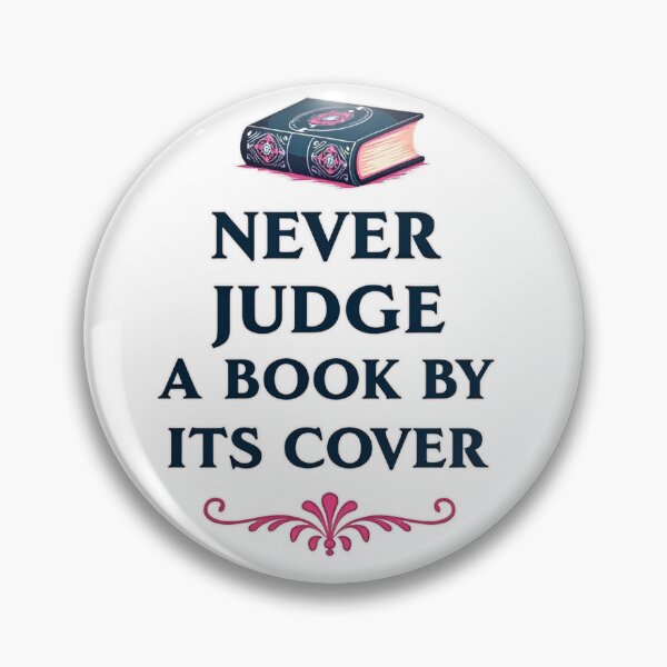 Item preview, NEVER JUDGE A BOOK BY ITS COVER designed and sold by Techtricksgh.