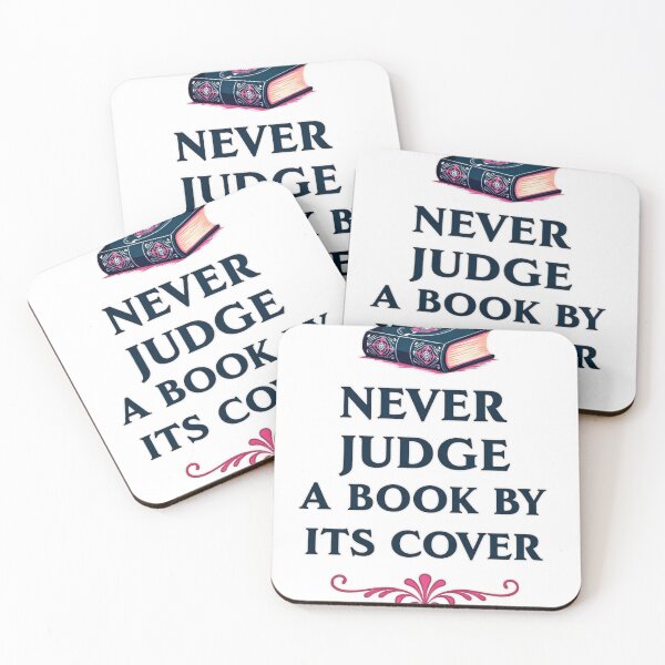 Item preview, NEVER JUDGE A BOOK BY ITS COVER designed and sold by Techtricksgh.