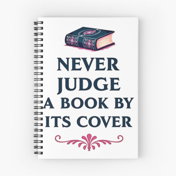 Item preview, NEVER JUDGE A BOOK BY ITS COVER designed and sold by Techtricksgh.