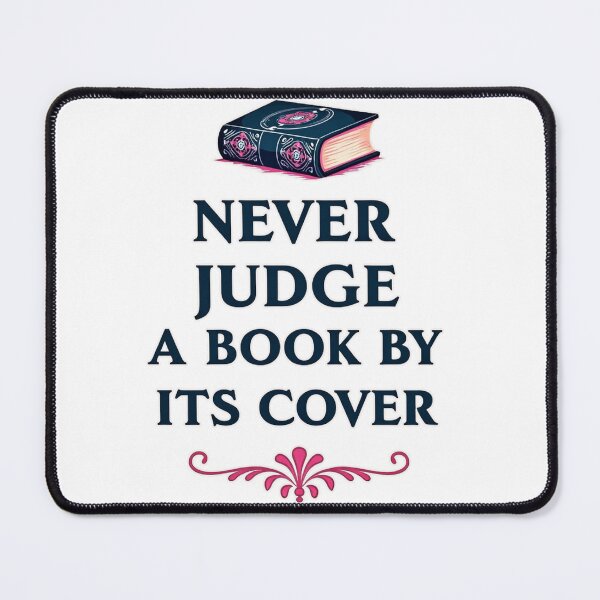 Item preview, NEVER JUDGE A BOOK BY ITS COVER designed and sold by Techtricksgh.