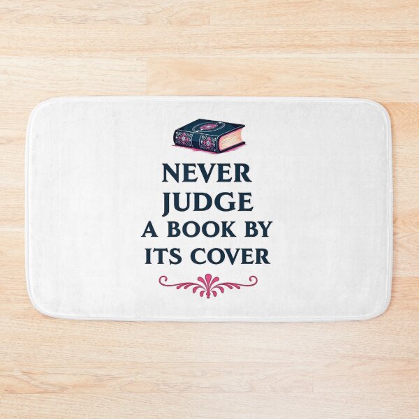Item preview, NEVER JUDGE A BOOK BY ITS COVER designed and sold by Techtricksgh.