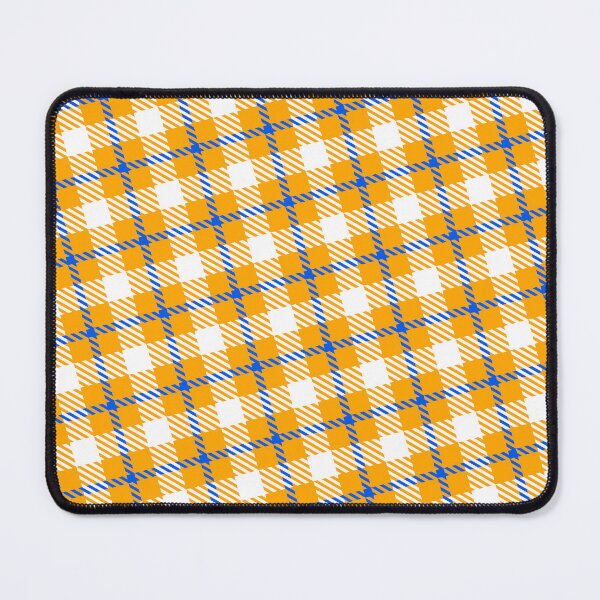 Item preview, Beautiful Yellow Plaid Gingham - Abstract Geometric Shape Pattern - Gifts For Couples designed and sold by RoyalStarsPatts.