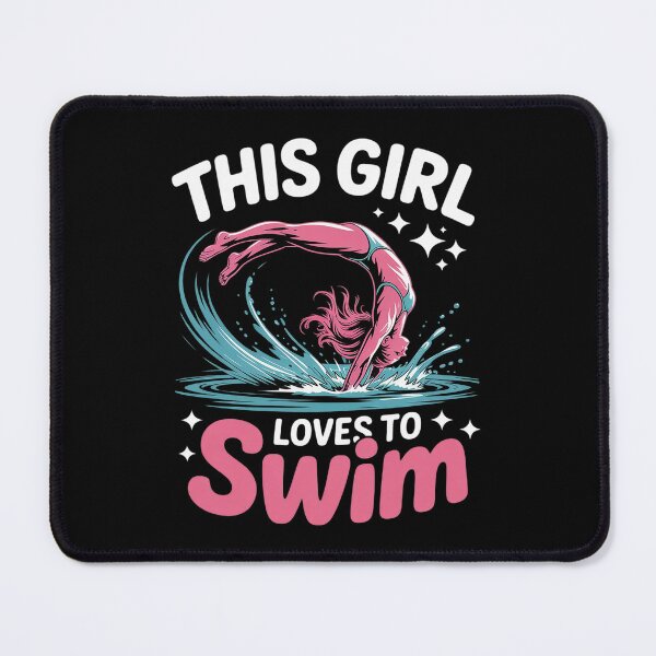 Item preview, Funny Swimming Women Girls Swim Swimmer designed and sold by VerseFarm.